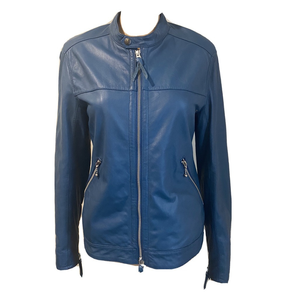 Monkey Time‎ 1286-199-0158 Model Sz M Women's Blue Jacket Medium